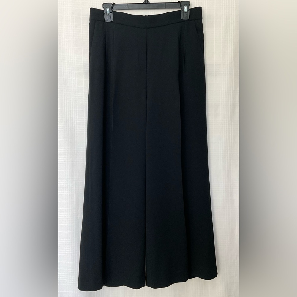 Aritzia Babaton Black Women's Pants pull on pleated front pants